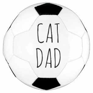 Bola De Futebol "Pai de Gato" Simples Farmhouse Moderno