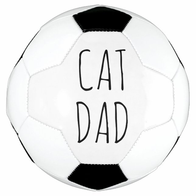Bola De Futebol "Pai de Gato" Simples Farmhouse Moderno (Frente)
