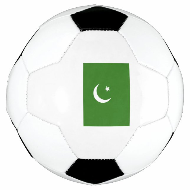 Bola De Futebol Pakistan Flag Emblem (Frente)