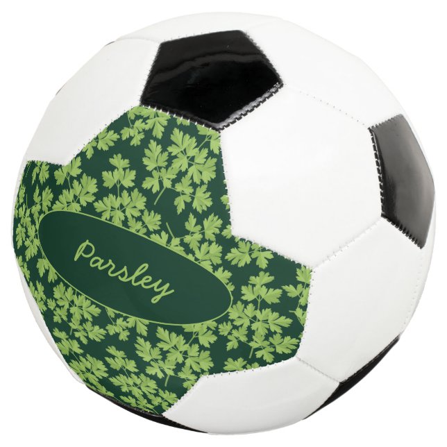 Bola De Futebol Parsley Pattern (Três quartos)
