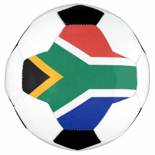 Bola de Futebol Patriótica com Bandeira da Áfric