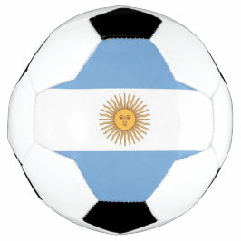 Bola de Futebol Patriótica com Bandeira da Argenti