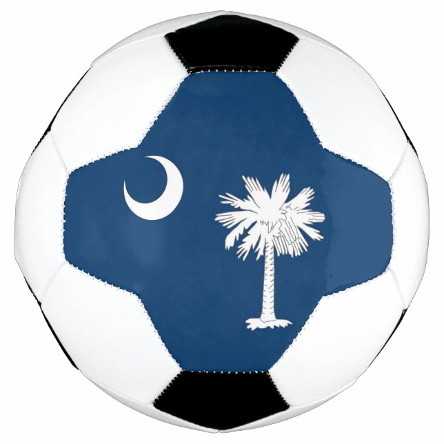 Bola de Futebol Patriótica com Bandeira da Carolin (Frente)