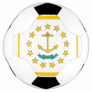Bola de Futebol Patriótica com Bandeira da Ilha R