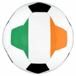 Bola de Futebol Patriótica com Bandeira da Irlanda