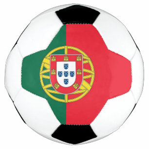 Bola de Futebol Patriótica com Bandeira de Portug