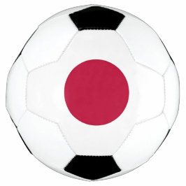 Bola de Futebol Patriótica com Bandeira do Japão