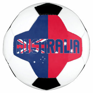 Bola De Futebol Patriótico Adorável de Bandeira da Austrália