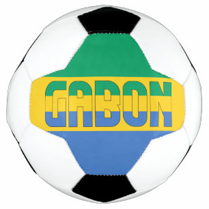 Bola De Futebol Patriótico Adorável do Gabão Flag