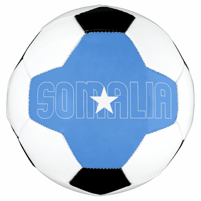 Bola De Futebol Patriótico Adorável do Sinalizador Somália (Frente)