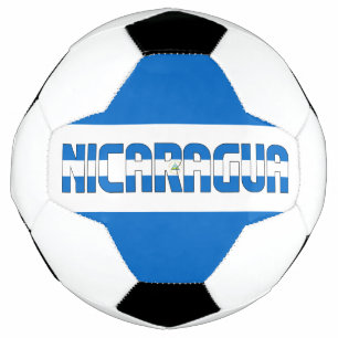 Bola De Futebol Patriótico da Marca nicaraguense Bicolor