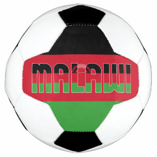 Bola De Futebol Patriótico de Bandeira Malawi