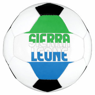 Bola De Futebol Patriótico do Sinalizador da Serra Leoa