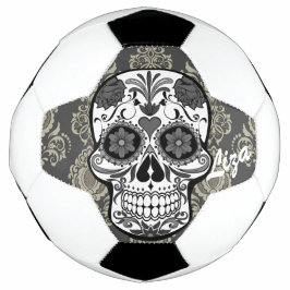 Bola De Futebol Pavilha de Açúcar "Dia dos Mortos" Personalizado d