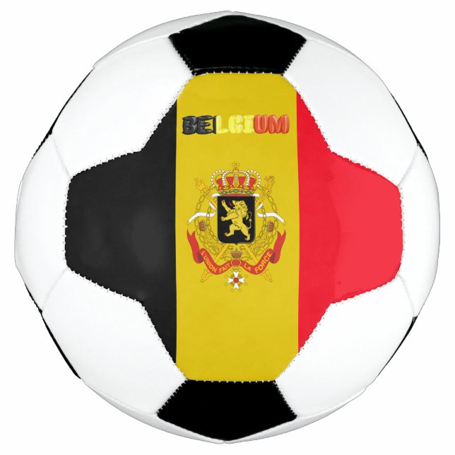 Bola De Futebol pavilhão belga (Frente)