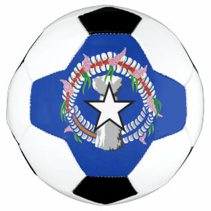 Bola De Futebol pavilhão das Ilhas Mariana norte