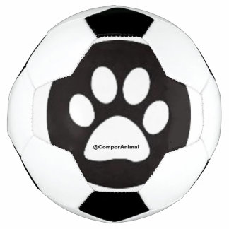 Bola De Futebol Pegada de animal