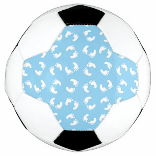 Bola De Futebol Pegadas de Bebês, Pé de Bebês, Passos de Rodada, A