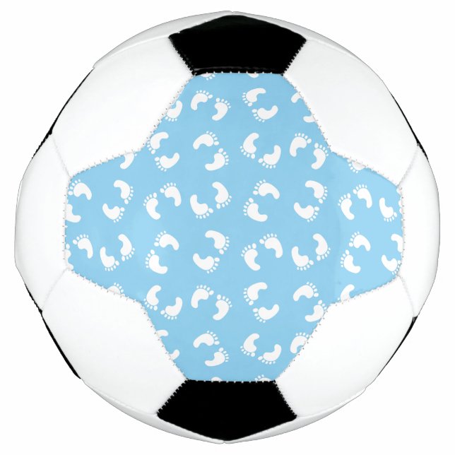 Bola De Futebol Pegadas de Bebês, Pé de Bebês, Passos de Rodada, A (Frente)