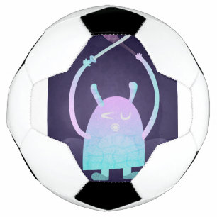 Bola De Futebol Personagem de Monstro Adorável para Crianças