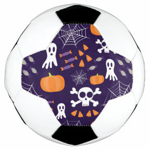 Bola De Futebol Personagens Divertidos e Assustadores de Halloween