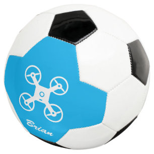 Bola de futebol personalizada com logotipo de dron