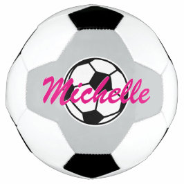 Bola de futebol personalizada com nome para crianç