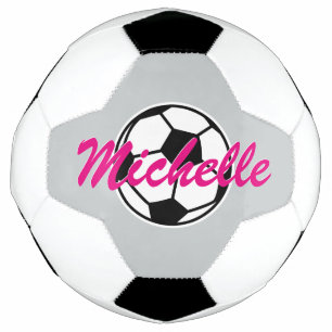 Bola de futebol personalizada com nome para crianç
