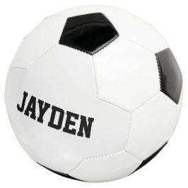 Bola de futebol personalizada com nome para crianç