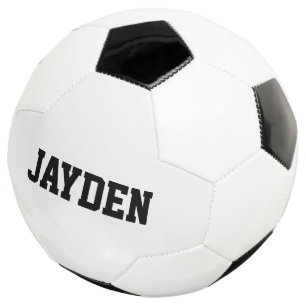 Bola de futebol personalizada com nome para crianç