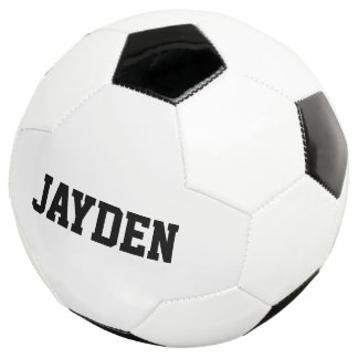 Bola de futebol personalizada com nome para crianç