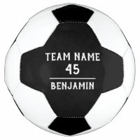 Bola de Futebol Personalizada com Número de Nome d