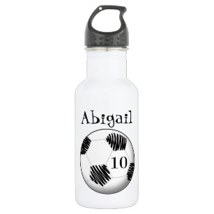 Bola de futebol personalizada da garrafa de água
