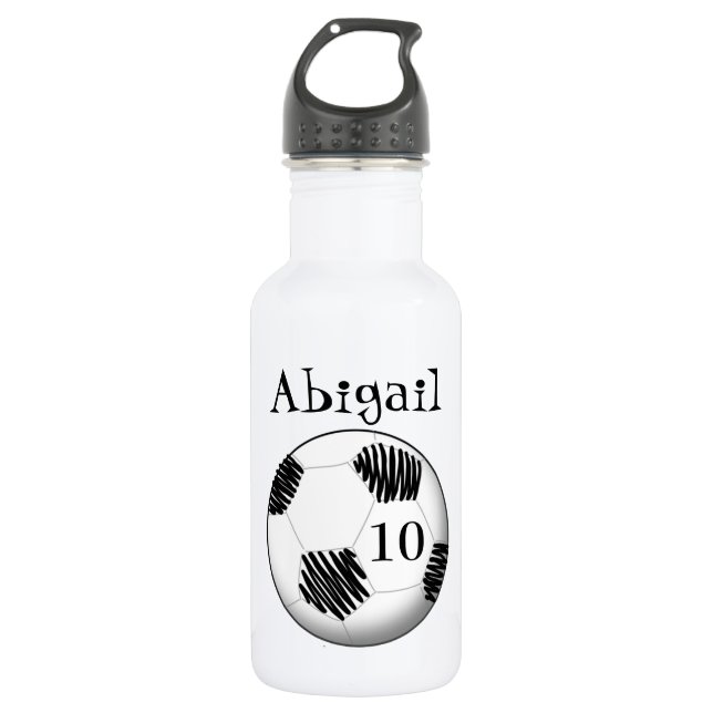 Bola de futebol personalizada da garrafa de água (Frente)