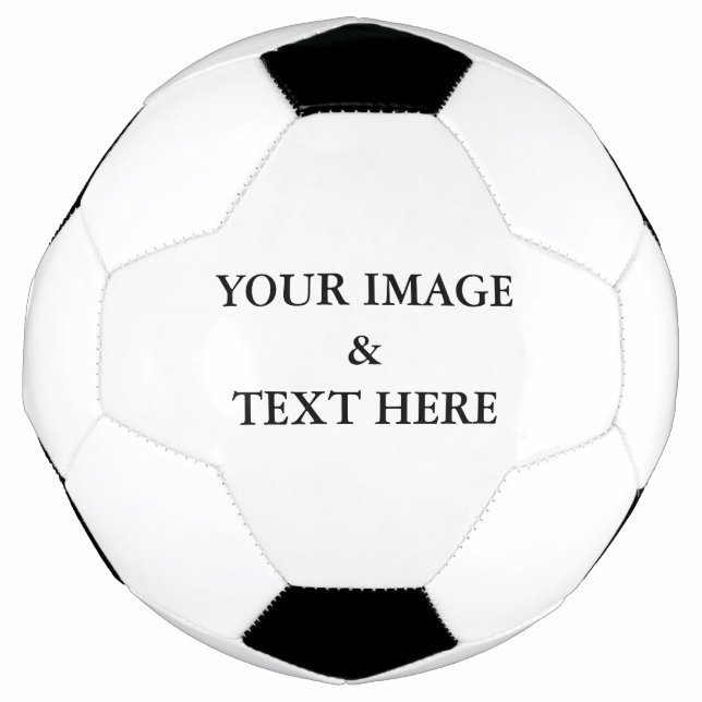 Bola De Futebol Personalizada Personalizada Sua Própria Foto (Frente)
