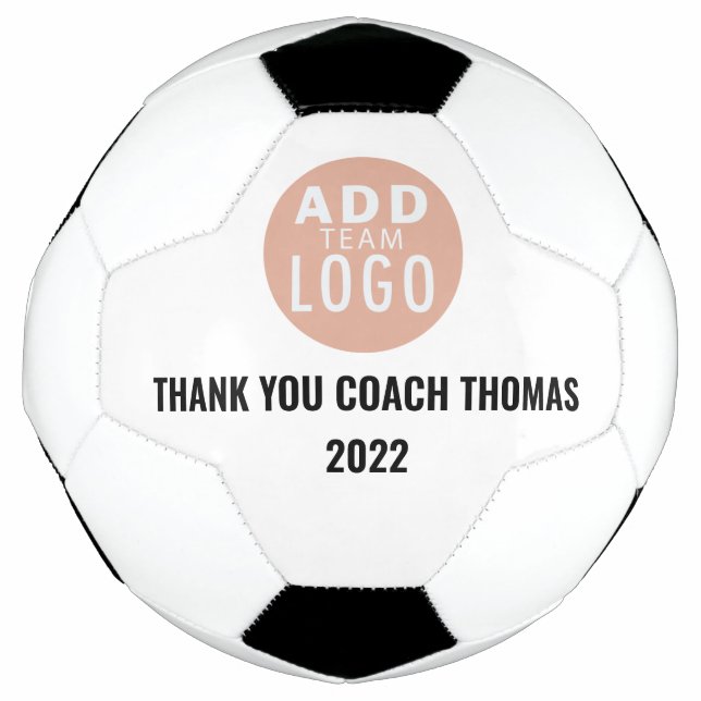 Bola De Futebol Personalizado Obrigado Treinador Adicionar Um Nome (Frente)