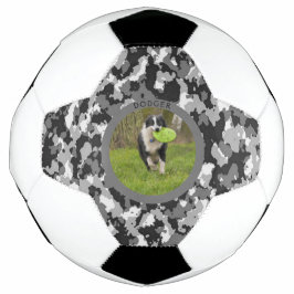 Bola De Futebol Personalizar imagem do nome do cão da campanha B &