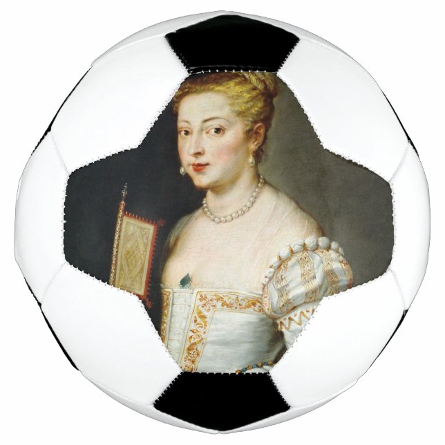 Bola De Futebol Peter Paul Rubens Retrato de uma Senhora (Frente)