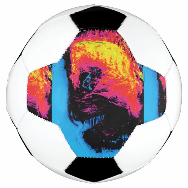 Bola De Futebol pimenta e plástico silenciadas (Frente)