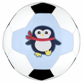 Bola De Futebol Pinguim Kawaii