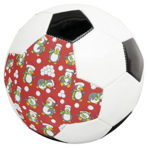 Bola De Futebol Pinguins de Natal