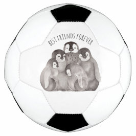 Bola De Futebol Pinguins Imperadores de Melhores Amigos