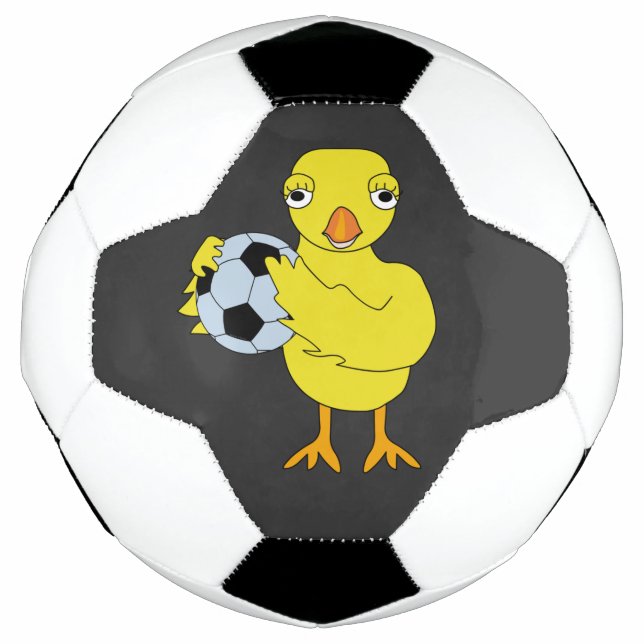 Bola De Futebol Pintinho de futebol (Frente)