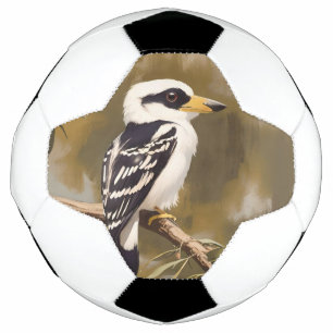 Bola De Futebol Pintura de Kookaburra australiana,
