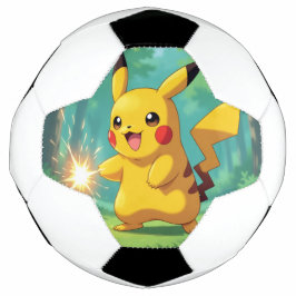 Bola De Futebol Pokémon und seine Treue Freunde Leinwanddruck