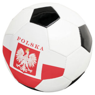 Bola De Futebol Polska Eagle Red Shield