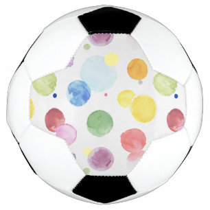 Bola De Futebol Pontos de Aquarela 1