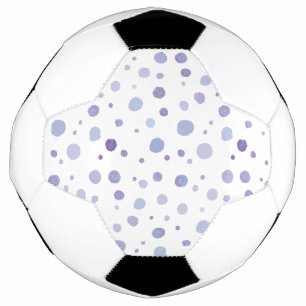 Bola De Futebol pontos pintados à mão