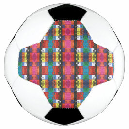 Bola De Futebol Pop art no.1 by Yeshaya Dank - unity & harmony