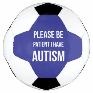 Bola De Futebol Por favor, seja paciente, eu tenho azuis de futebo
